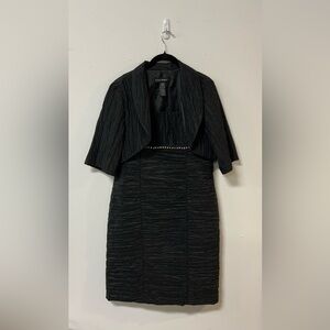 Cachet 2 pc. Black dress. (12)